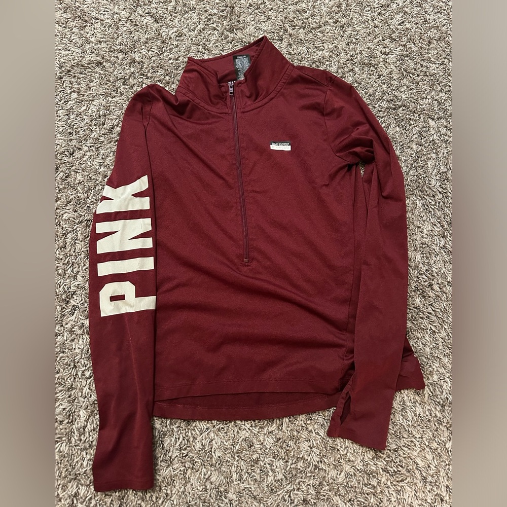 PINK Victoria Secret half zip up running jacket